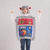 Robot Costume Polyester-Blend with Headpiece Loose-Fit for Cosplay