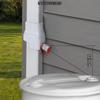 Double Outlet Downspout Splitter For Rain Barrels Connection Fitting Weatherproofed Garden Water Collector