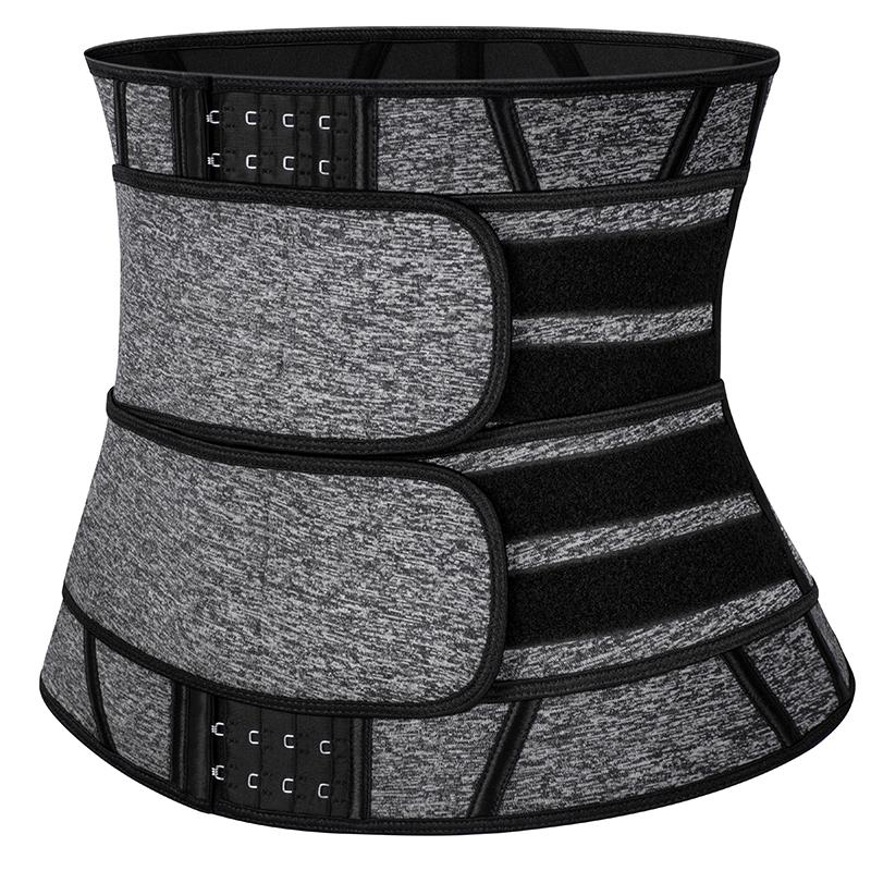 Mens Neoprene Waist Trainer Adjustable Strap Belly Slimming Belt Sauna Sweat Band Active Waist Trimmer
