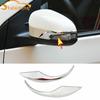For Toyota Corolla 2014-2018 Chrome Rearview Side Door Mirror Strips Cover Trim