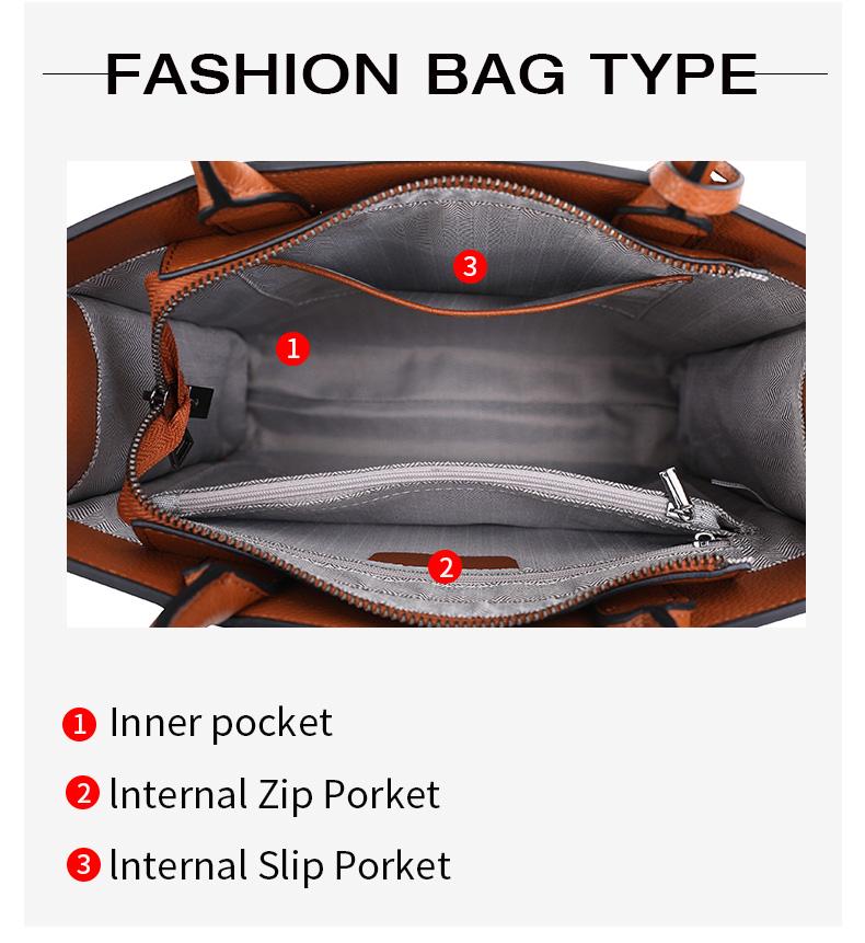 Classic Retro Handbags Fashion Casual Tote Plaid Canvas Luxury Shoulder Bag Genuine Leather Crossbody Bag For Ladies