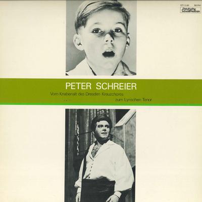 LP Schallplatte PETER SCHREIER vom Knabenalt des Dresdner Kreuzchors ET5140 DEUTSCHE SCHAL Japan Klassisch Gebraucht