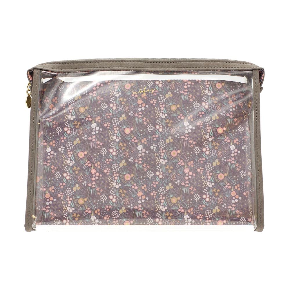 

Raymay Fujii Pen Case Pencil Case Nofes Tool Pouch Smoky Gray FY387N