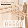 Portable Travel Clothes Hanger & Drying Rack with Clips - Ideal for Dorms, Hotels, and Students