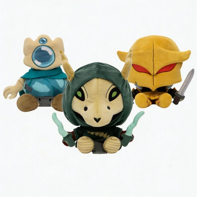 New Cute Cool Slay The Spire 2 Plush Defect Silent Ironclad Soft Stuffed Dolls Game Characters Plushies for Fans Kids Birthday Gift Home Decoration
