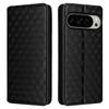 For Google Pixel 10 Pro XL Case Wallet Rhombus Imprinted Leather Phone Cover
