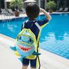 Separation Storage Wet Dry Bag Portable Beach Backpack Shark Drawstring Swimming Bag  Children Use