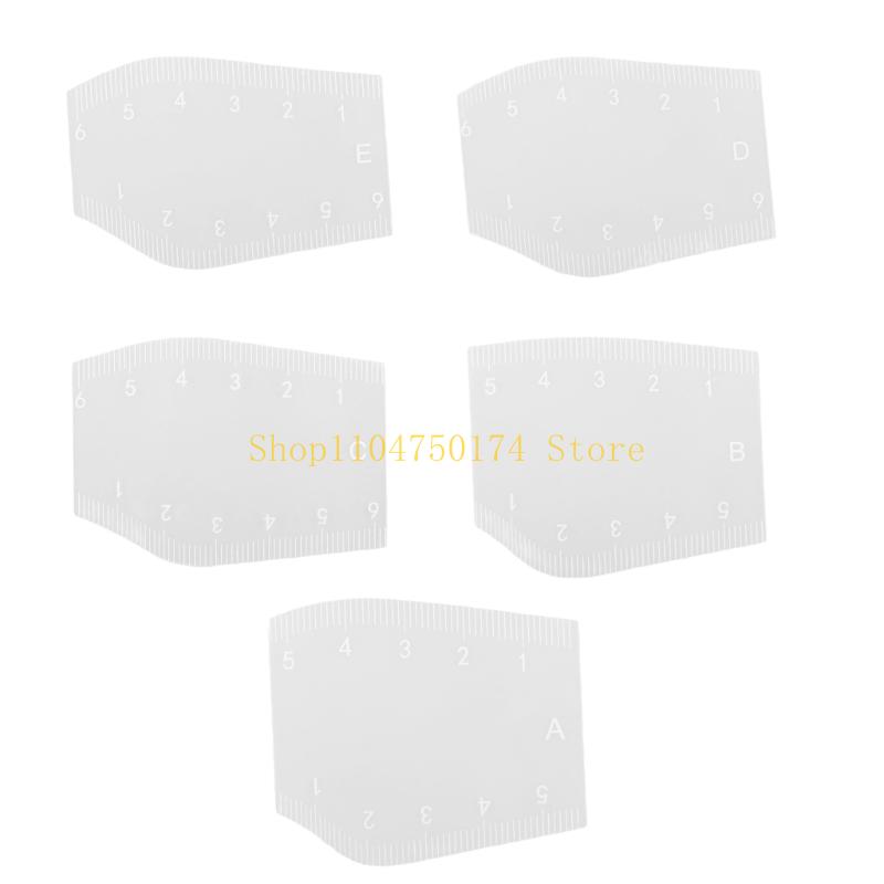 Flexible Clear Eyebrow Format Tool For Novices And Specialists To Create Excellent Brows top sale