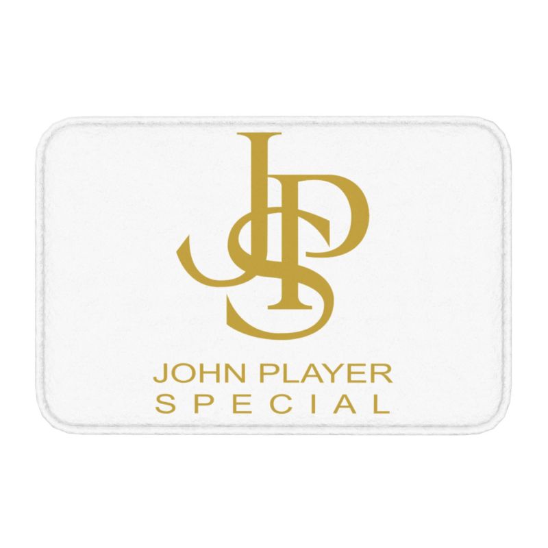 Tapis de sol personnalisé JPS John Player Special Antidérapant Entrée Salle de bain Porte de cuisine Tapis de sol Tapis de garage 40cmx60cm