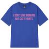 I Don't Like Exercising Because It Hurts Graphic Print Unisex Fashion Comfortable Summer Loose Women And Men Short‑Sleeve T-shirt
