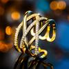 Cute Female Cross Infinity Adjustable Ring Copper Color Open Wedding Jewelry For Women