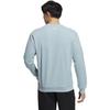 Adidas Sweatshirts Men's Blue Crew Neck Moderate Regular HY5849
