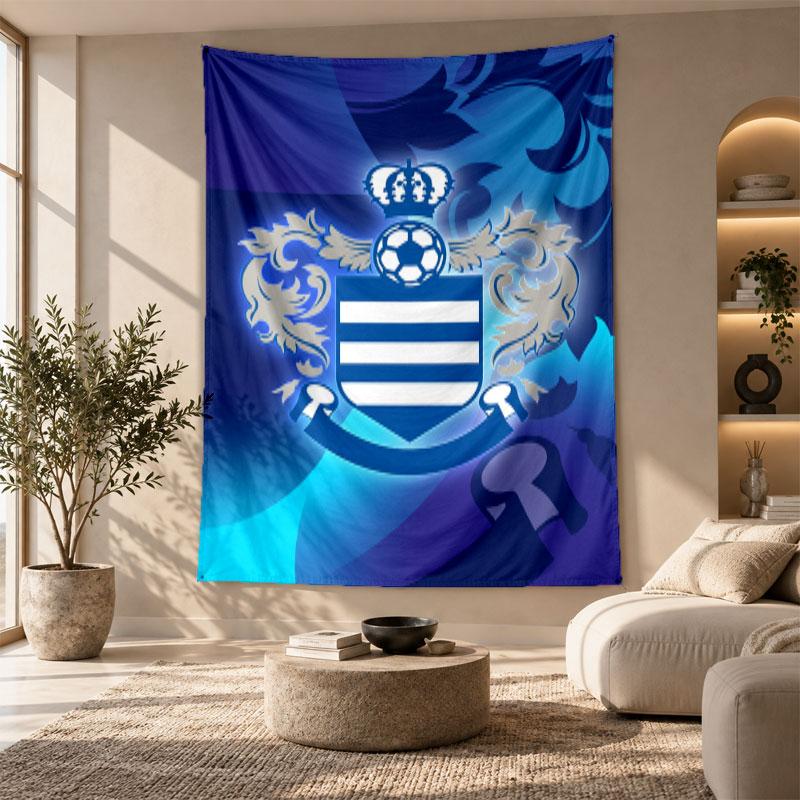 Decorative Tapestry,Queens Park Rangers Football Printed Wall Art, Lightweight Wall Hanging For Bedroom Background