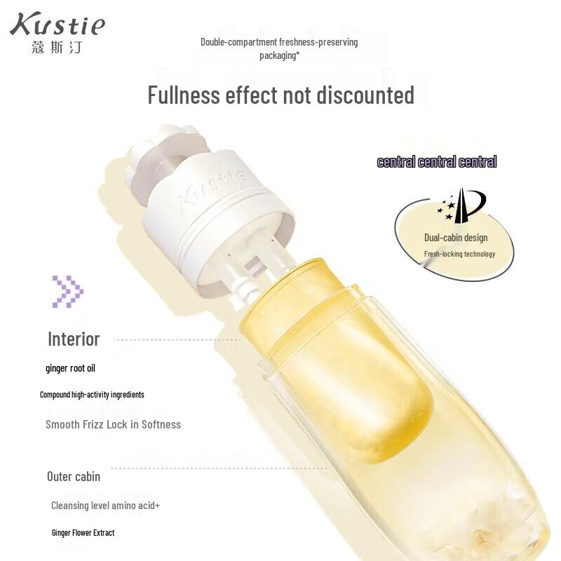 Kustie Rose Dual-Chamber Shampoo