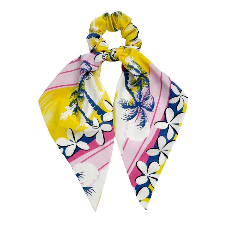 Long Ribbon Decorative Hair Tie for Women Seasonal Elegant Accessory Quality Elastic Hair Ring