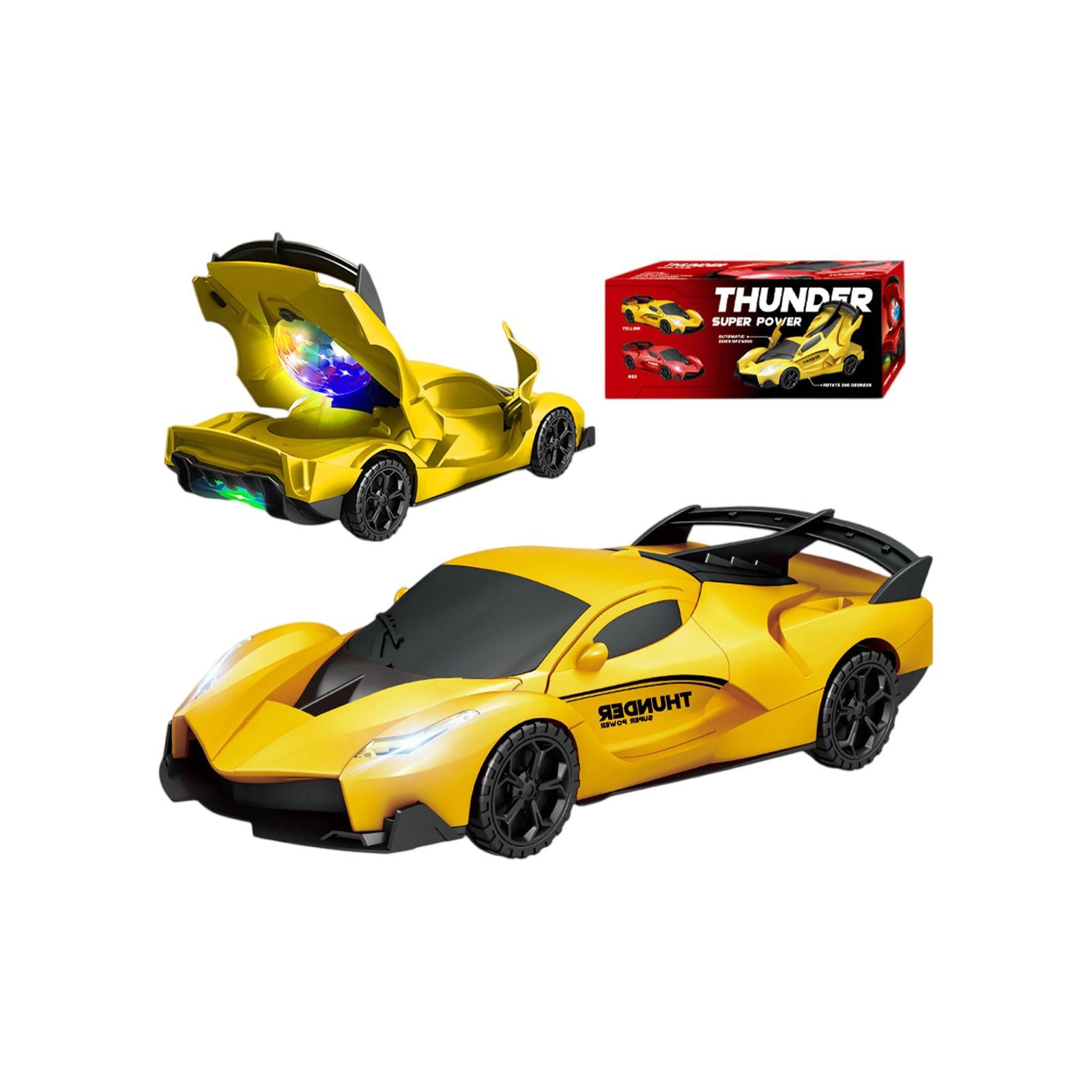 

Игрушка , Электрические вращающиеся спортивные автомобили, Гоночные модели с подсветкой One Size