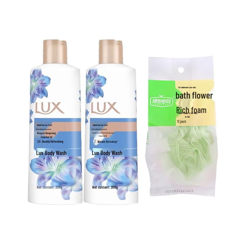 Lux Sparkling Ice Cool Refreshing Body Wash with Bath Lily