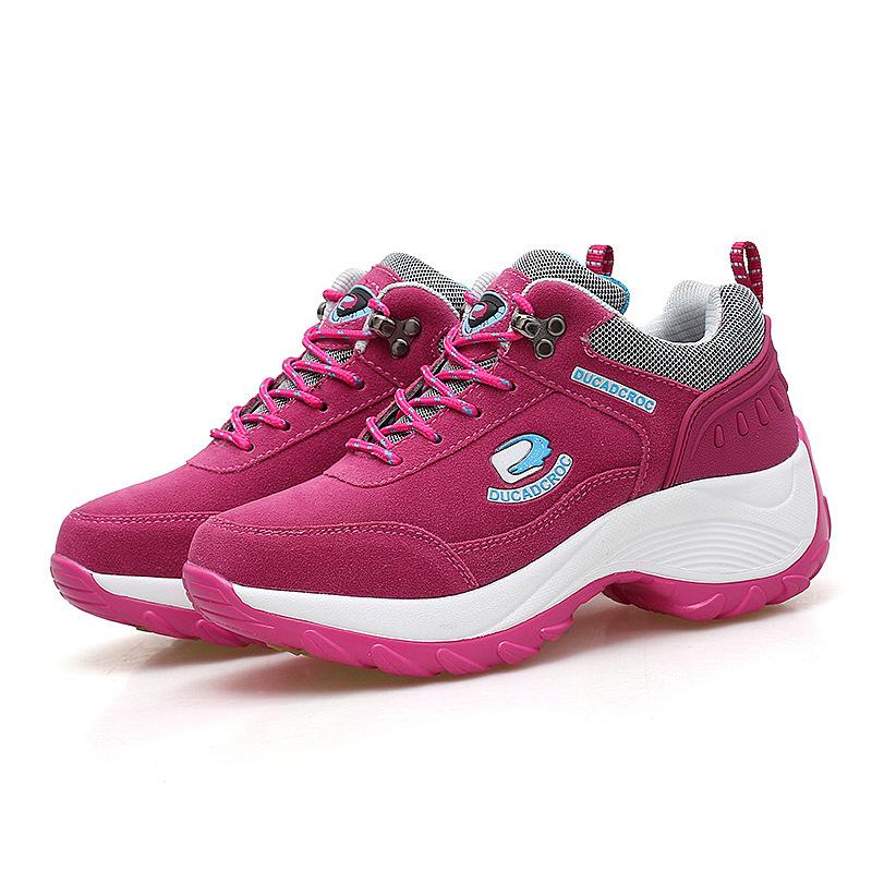 2025 őszi és téli új női kétoldalas bársony platformos pamutcipő bársony meleg alkalmi cipő női cipő nagy méret 42