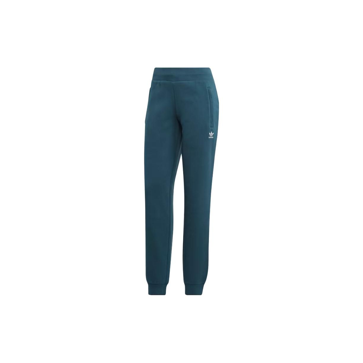 Adidas Originals Adicolor Essentials Fleece Slim Joggers Women Joggers Dark-Blue IJ9818 S