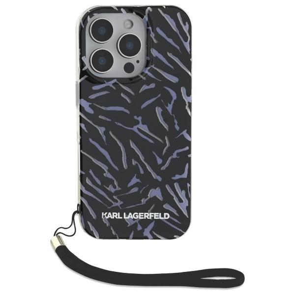 Karl Lagerfeld Klhcp16Xhzbpkccu Iphone16 Pro Max 6.9 Fioletowy/Purple Zebra With Cord