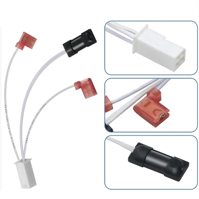 High Accuracy Thermistor Assembly Motorhome Fridge Repair Part PlasticMetal Texture Suitable for N611 N621 N641 Series