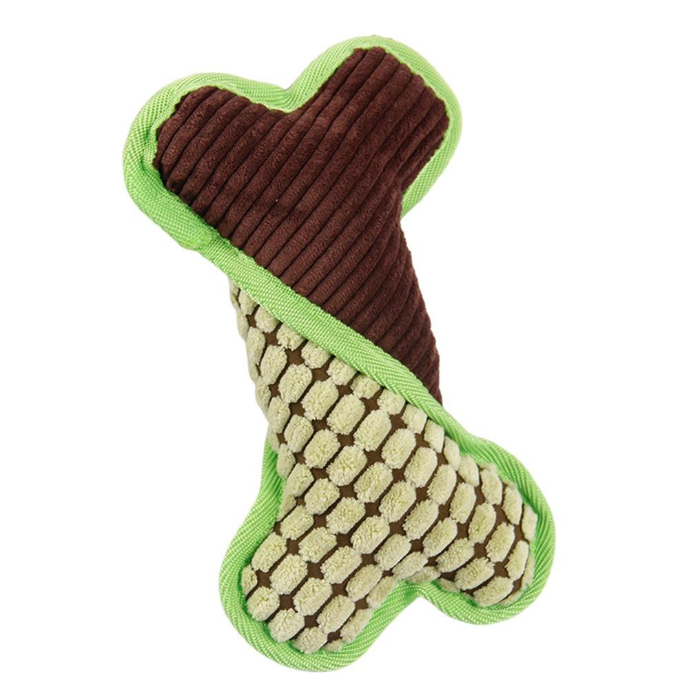21.5cm Interactive Pet Companion Toy Tooth Cleaning Cats Toy Portable Plush Dogs Toy