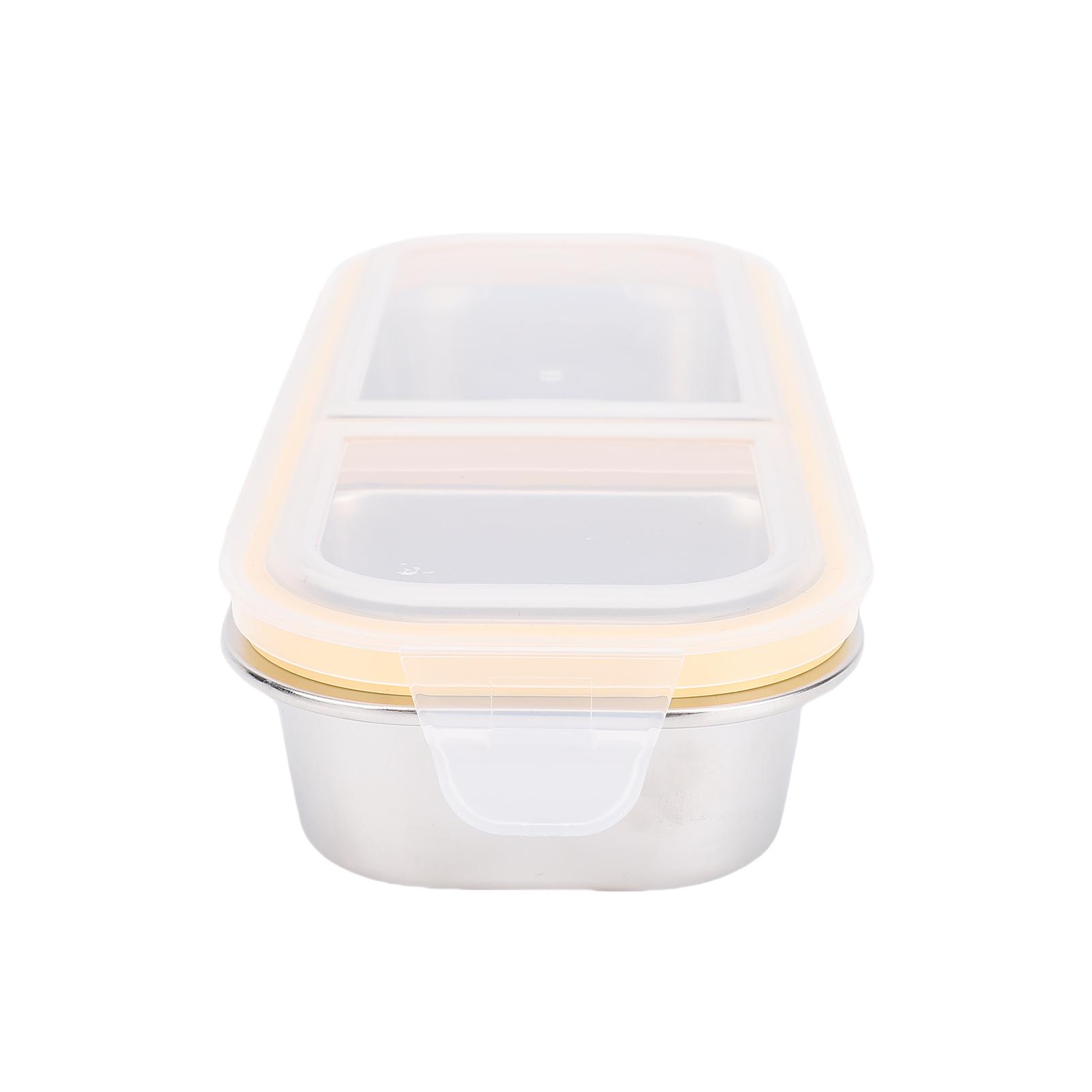 Outdoor Stainless Steel Lunch Box Camping Hiking Travel Portable Food Container