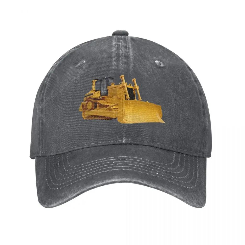 Bulldozer Baseball Cap Unique hats Hat Beach Fashion Beach Hat Baseball Cap Trucker Hats For Unisex Womens