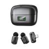  Wireless Lavalier Microphone AI Noise Reduction AI Voice Changer   Mic for Video Recording