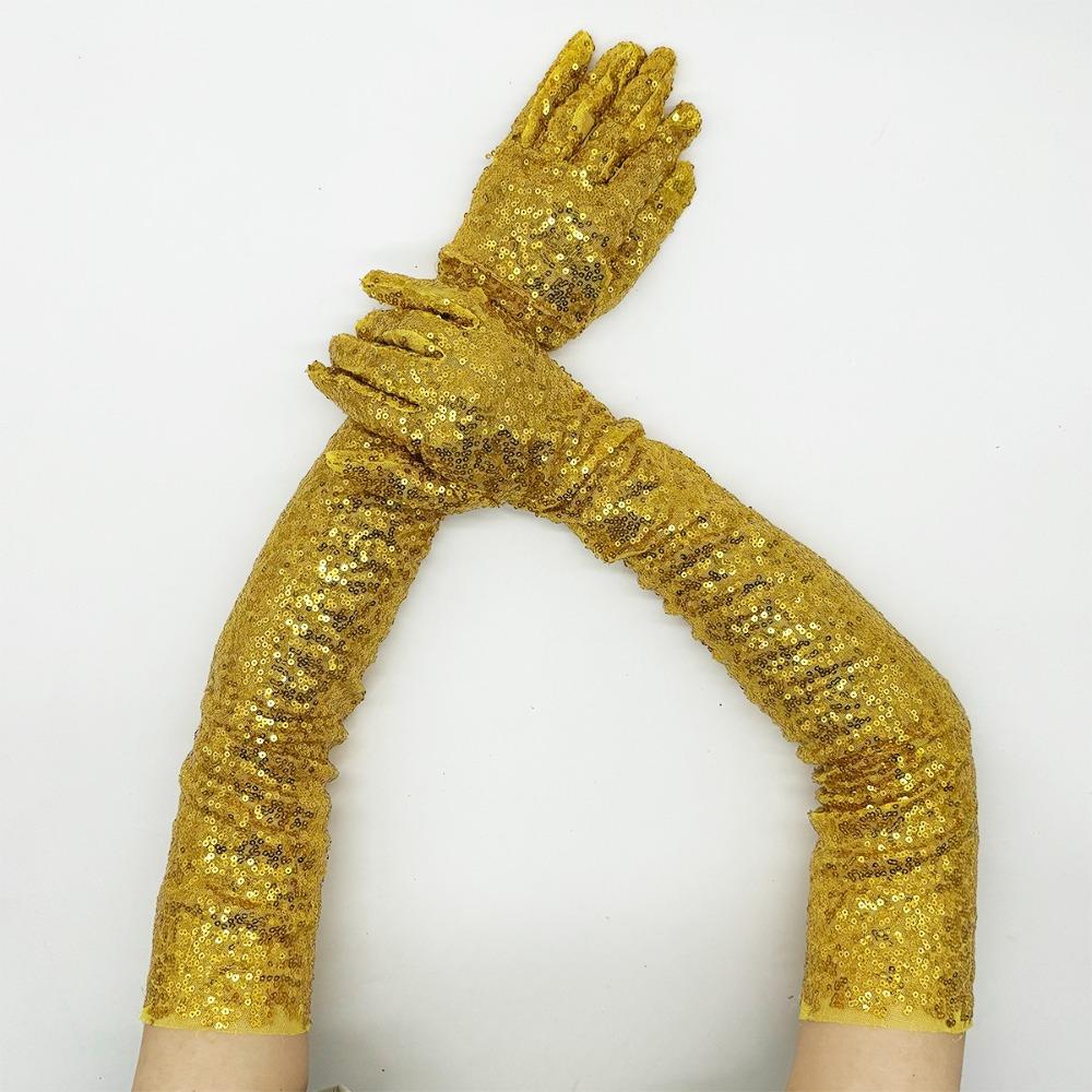 Party Dress Mittens Glittering Arm Sleeve New Dance Costume Gift