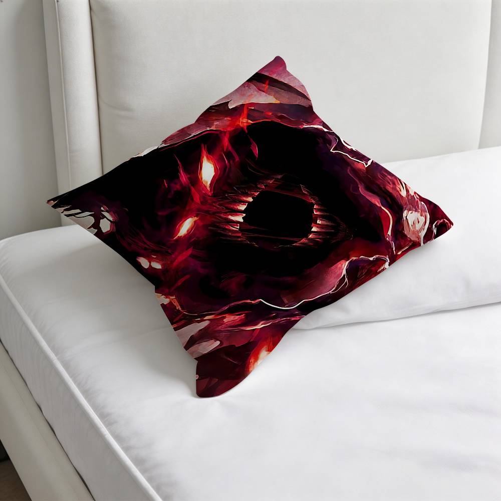 DDisturbed Band Cool Square Pillow Case Soft Decorative Throw Pillow Cover for Home Sofa Bed