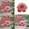 Adorable Cartoon Kirby Keychain Plush Doll Cute Animal Bag Charm Decor 10cm Soft Toy