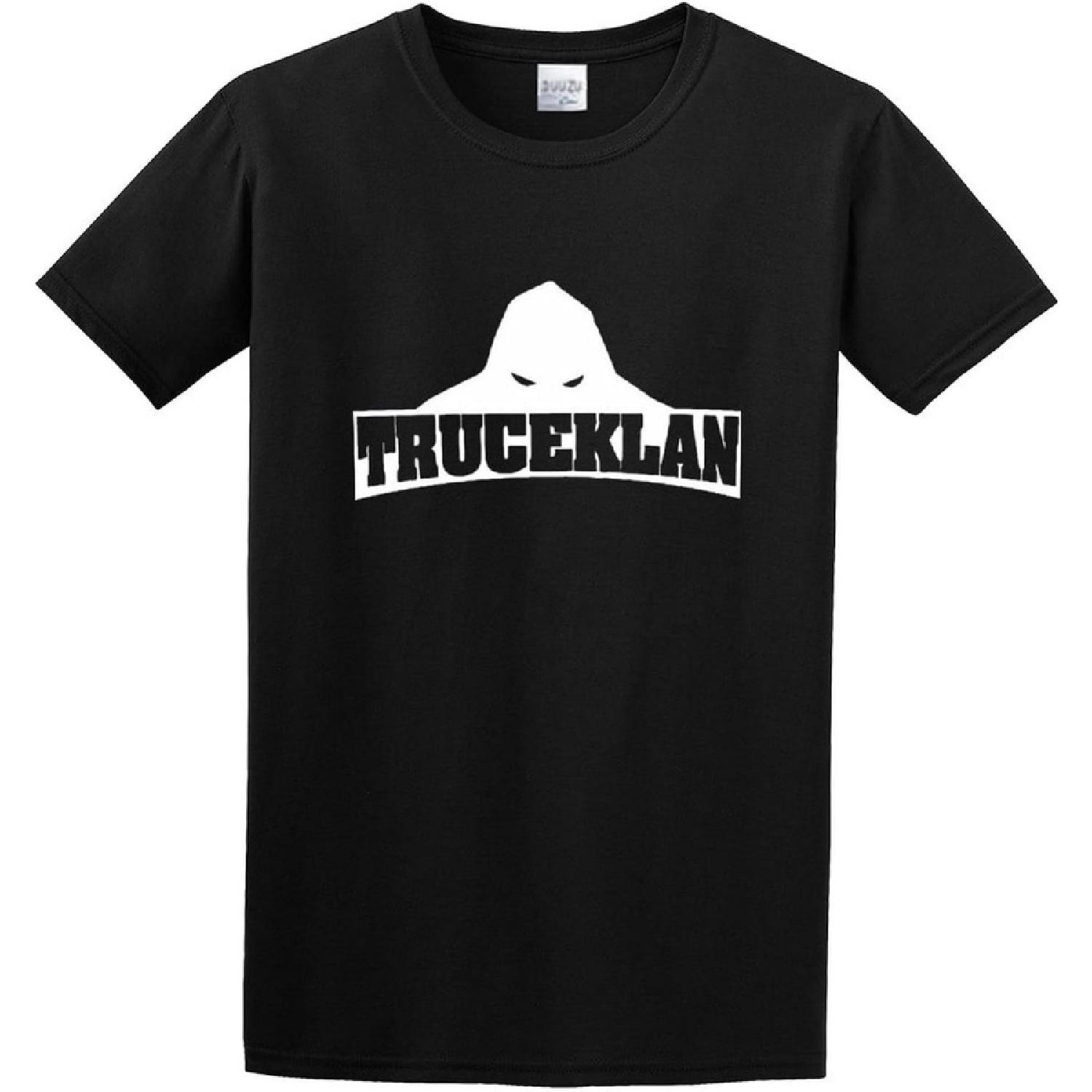 yingna Shirt Truceklan-Hip Hop Rap Music-Truce Klan Mesh Unisex 100% Cotton Short-Sleeve T-Shirts Black S