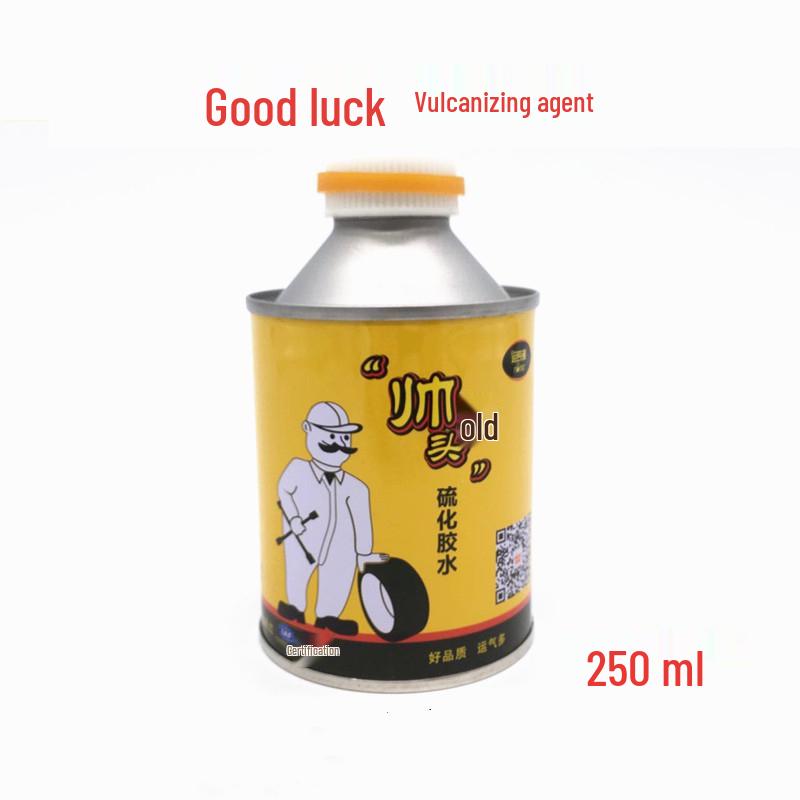 Cold Vulcanization Glue & Tire Repair Patch Kit for Cars, Vans, Electric Vehicles