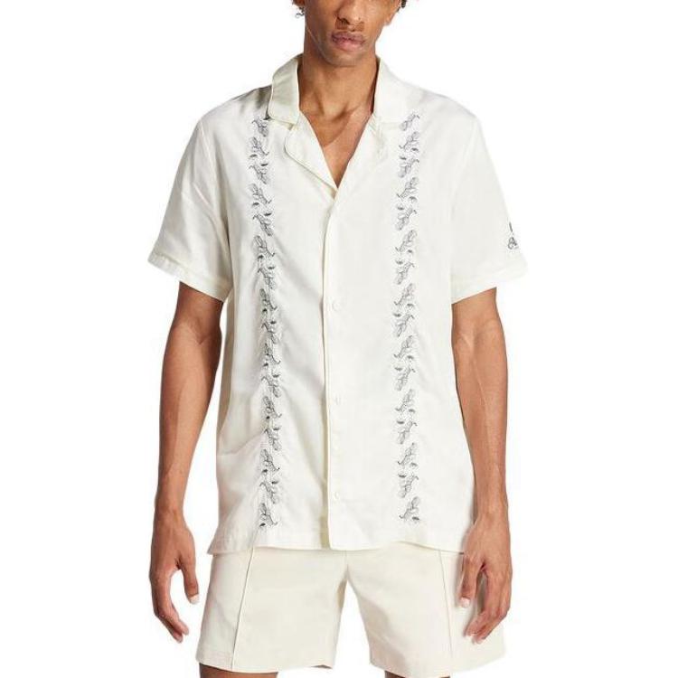 adidas Originals SS24 Shirt Men's Ecru IS0194