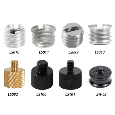 1/4 3/8 To 5/8 Female Male Threaded Screw Mount Adapter For-Tripod Camera Studio