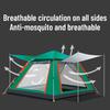Blue/Green Outdoor Waterproof Automatic 5-8 Person Outdoor Camping Tent Four Doors Double Layer Tent New