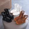 Size Girls' Roman Shoes Summer Newest Children'S Toddler Fashion Little Girl Princess Sandals Student High Tube Open Toe Shoe