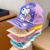 Kids Sun Hat for Summer Sanrio Kuromi Hello Kitty, Baseball Cap UV Protection Breathable Adjustable, Cute Outdoor Gift