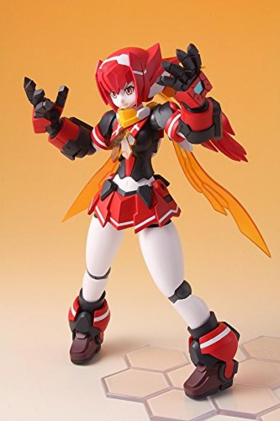 Polynian Vania, a new robot species from the Polynian family, is a non-scale, pre-painted, action figure made of PVC and ABS plastic. Model number: