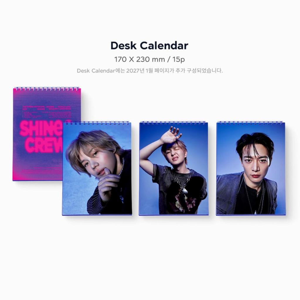 SHINee Saisonale Grüße 2026 SHINEE CALL Offizielles K-Pop Merchandise