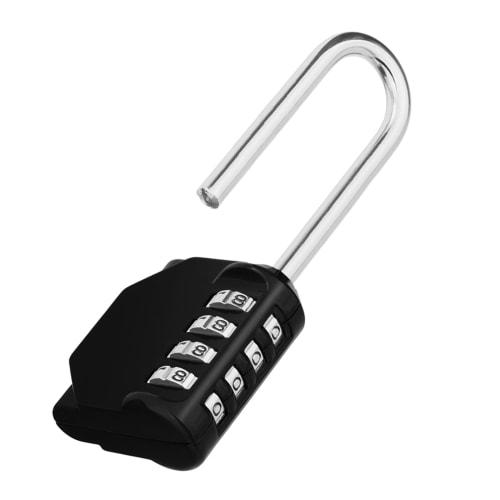 

ZHEGE Padlock, Dial Key, Japanese Instruction Manual, Numbered Combination Lock, for Outdoor Use, School, Business, Warehouse, Trunk, 4-Digit Combinat