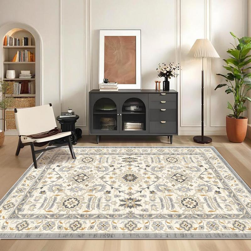 Bohemian Style Living Room Carpet Vintage Sofa Bedroom Bedside Carpet Floor Mat