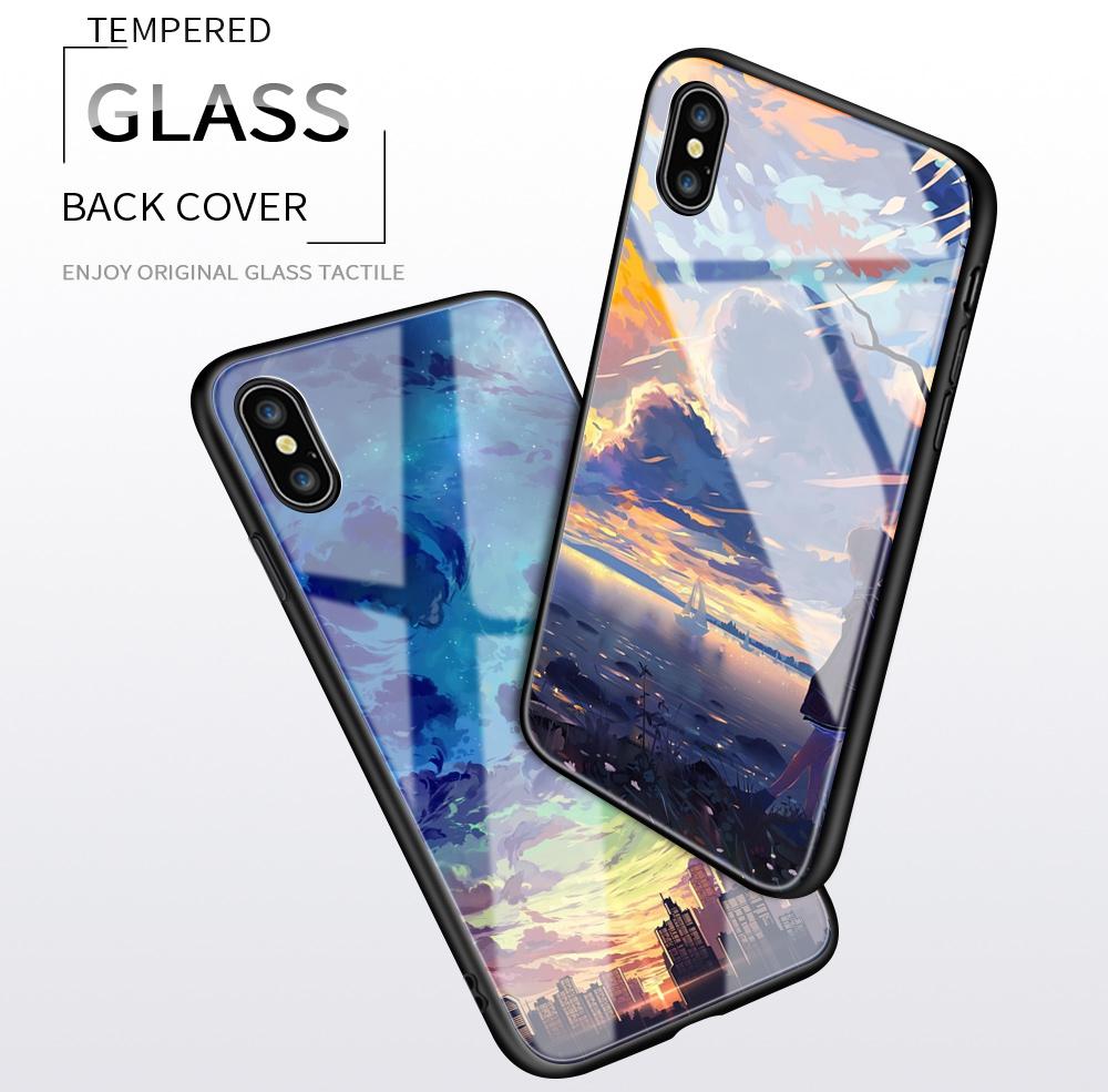 Tempered Glass Phone Case For OPPO Reno13 Reno14 Realme 11 12Pro 14 GTNeo6 C21Y C53 C75 OnePlus Nord2 NordCE3Lite Soft Edge Shockproof Smooth Shell