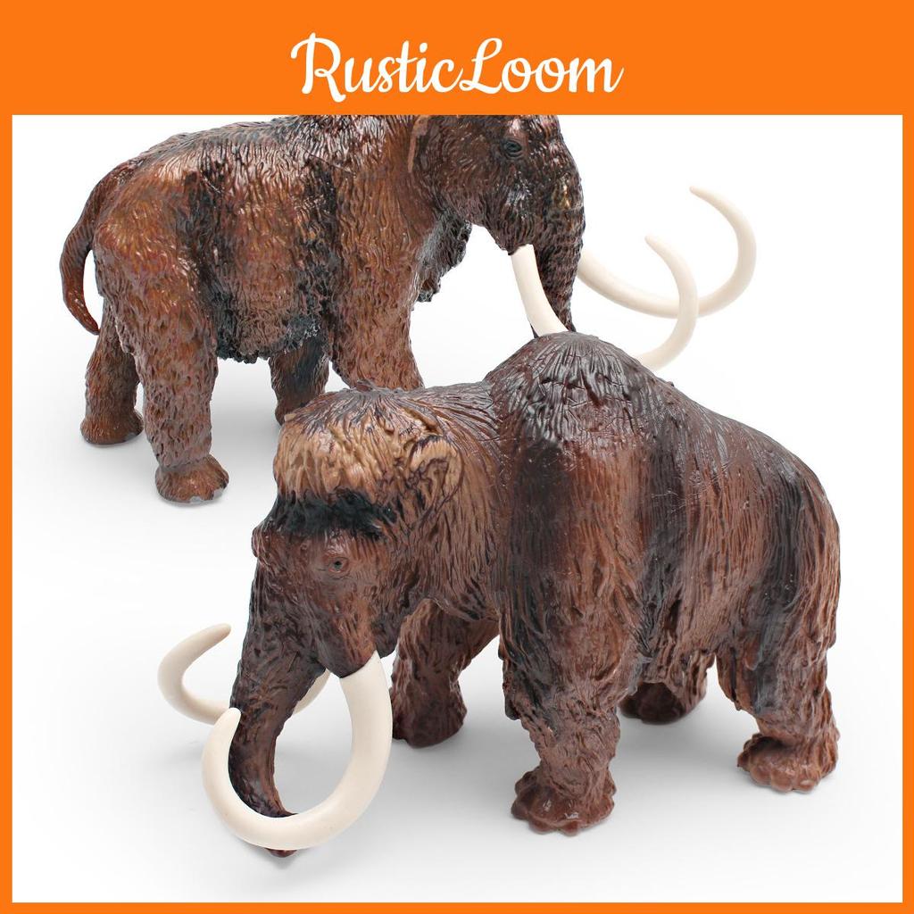 Wild Animal Replica Mammoth Model For Educational Display And Collectors