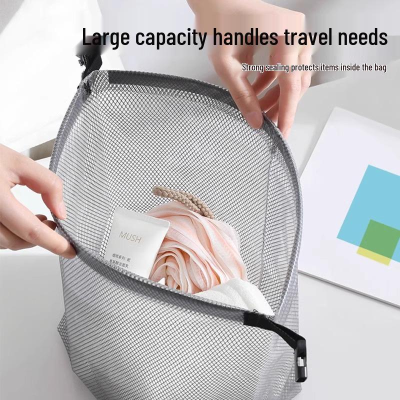 Wasserdichte Make-up- & Badeanzug-Aufbewahrungstasche, Reise-Fitness-Tasche mit großem Fassungsvermögen und Trocken-/Nass-Trennung