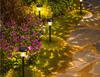 Solar Garden Decor Lights: Outdoor Courtyard Atmosphere Ground Plug Lighting for Yard and Lawn