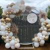 109pcs Wedding Balloons Garland White Gold Balloon Arch Kit Wedding Anniversary Bridal Shower Birthday Party Decoration Globos