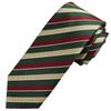 [Michiko London] Wrinkle-resistant bonded fabric with lining for added volume. Made in Japan. KOSHINO brand tie. Striped pattern. 100% silk. Unisex.