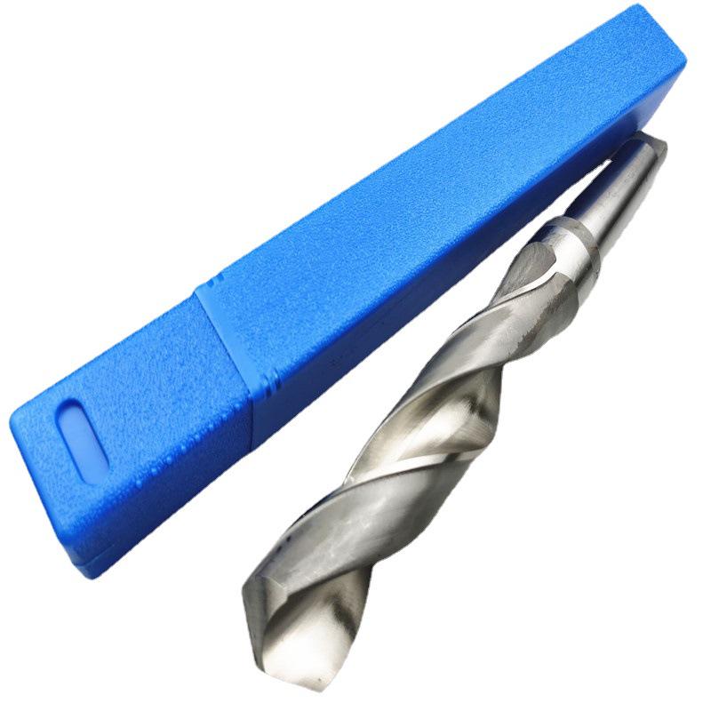 High-Speed Steel Taper Shank Drill, 10-70mm, Silver-White, HSS Twist Drill in Stock
